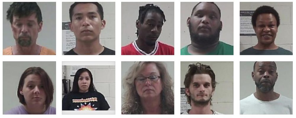 DUI and other arrests in Neshoba County