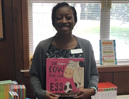 Leake County Libraries dial-a-story “The Cow That Laid an Egg” read by Kenshelsa Boyd