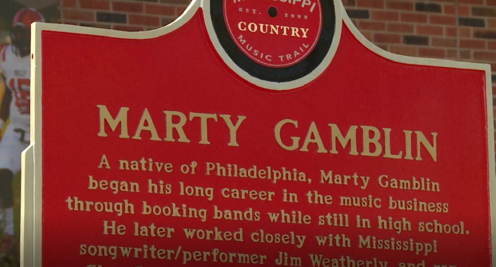 Marty Gamblin honored with Country Music Trail Marker