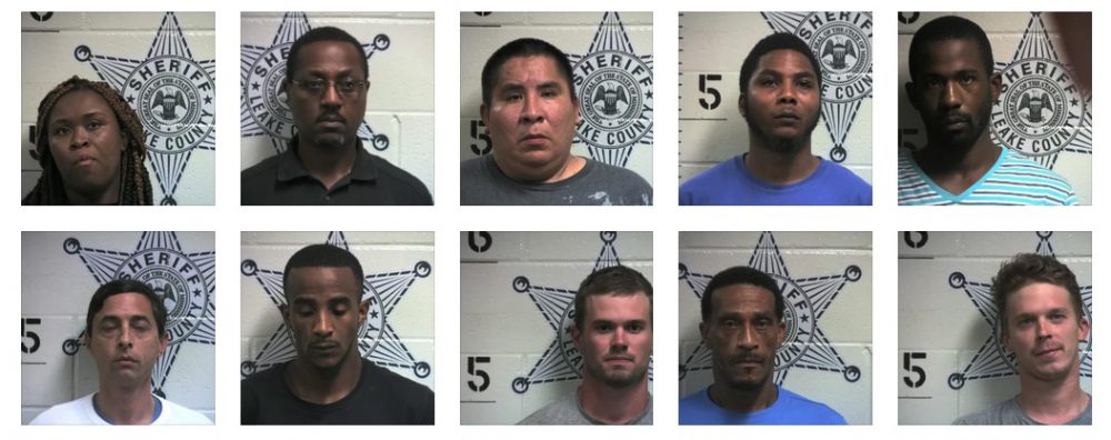 burglary, assault and other arrests in Leake/Attala County