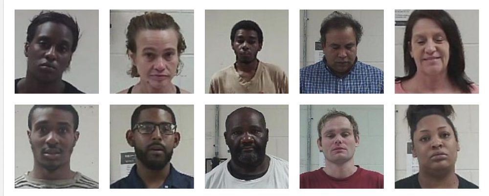 grand larceny, DUI and other arrests in Neshoba County
