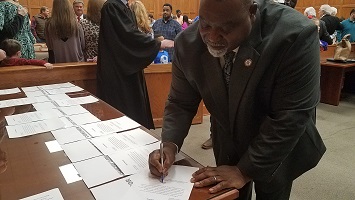 Neshoba County Elected Officials Sworn Into Office (Video)