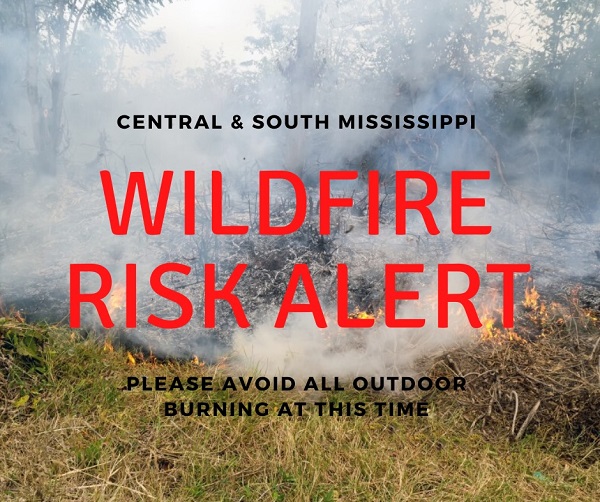 Wild Fire Risk Alert !!!!!!