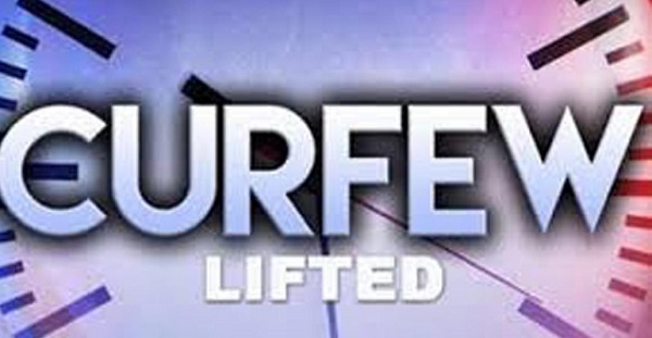 Bar, Restaurant Curfew Lifted!!!!