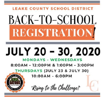 LCSD Registration Starts Today!