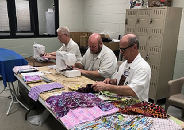 Leake Inmates Mask Making Update – 1700 Distributed, More Supplies Needed