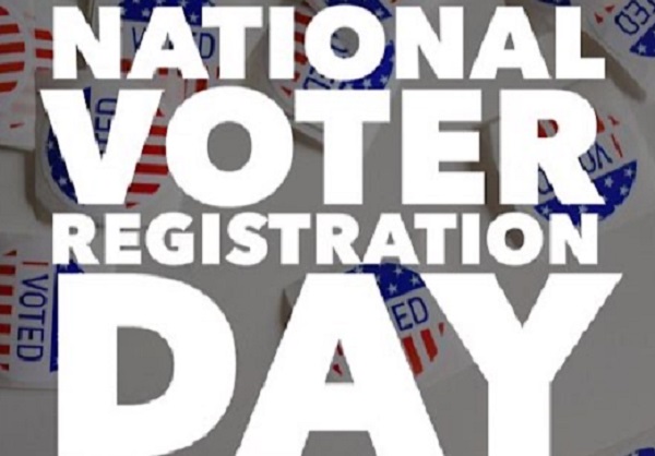 National Voter Registration Day Is Today