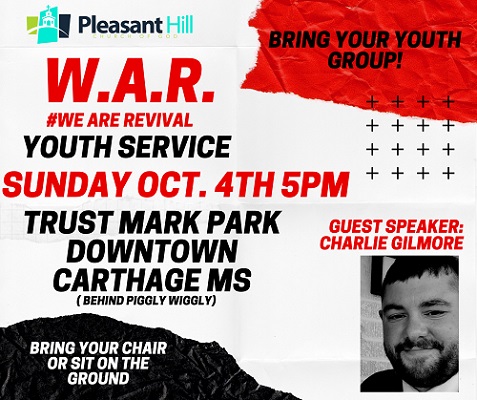 We Are Revival Youth Service This Sunday