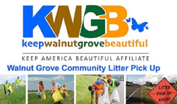 Keep Walnut Grove Beautiful is This Saturday