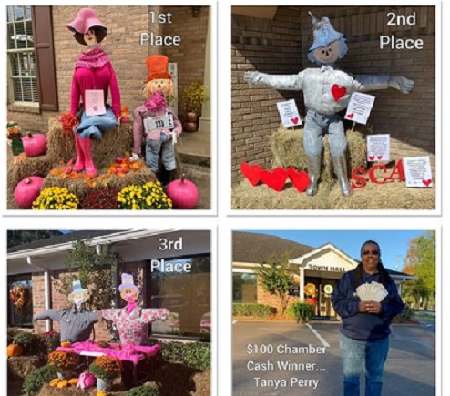 Congratulations to the Leake Main Street Scarecrow Contest Winners