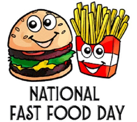 Today is National Fast Food Day