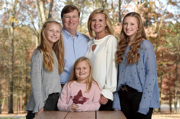 Governor Reeves, First Lady and Two Daughters Test Negative