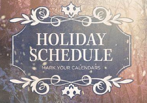 Leake County New Years Holiday Schedule