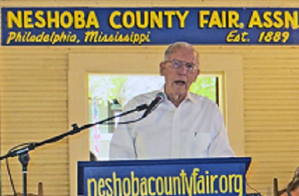 William Winters Observed Mississippi Progress as He Spoke for Last Time at Neshoba County Fair