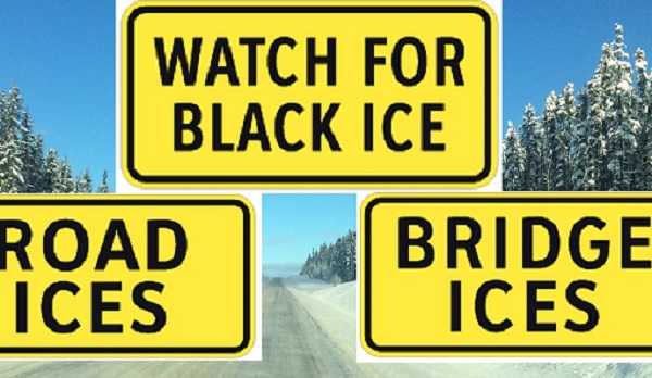 Update – Black Ice Alert and Safety Tips