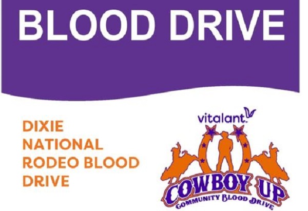 The “Cowboy Up” Blood Drive Continues Today
