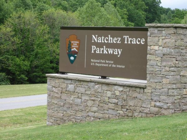 Portions of Natchez Trace Parkway closed