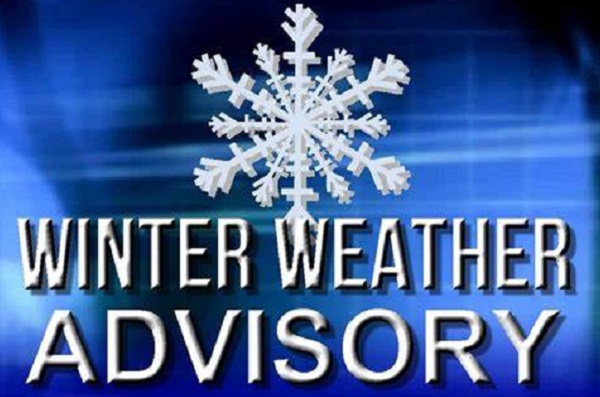 Winter Weather Advisory Until 10:00 AM Saturday Morning In Our Region