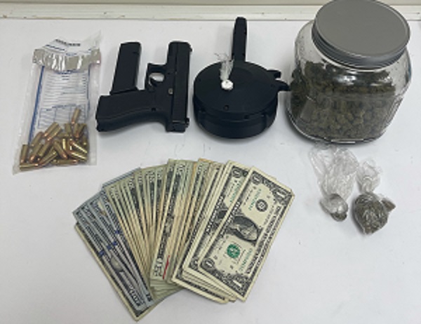 Safety Checkpoint Reveals Felony Amount of Marijuana and Stolen Firearm