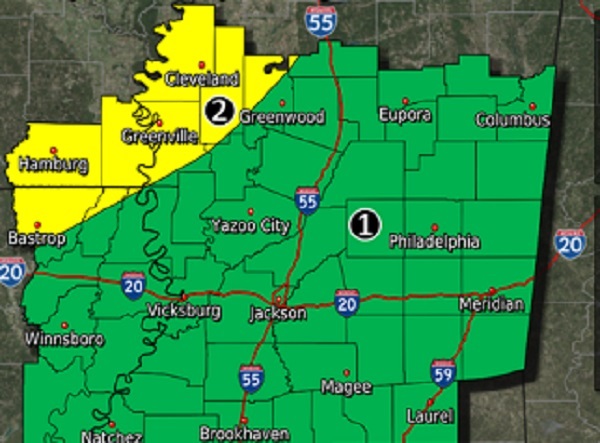 Severe Storms Possible Later Today