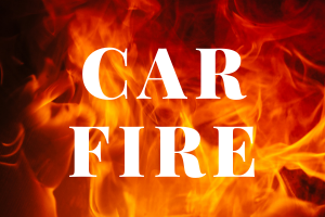 Car Burns on Hwy. 488