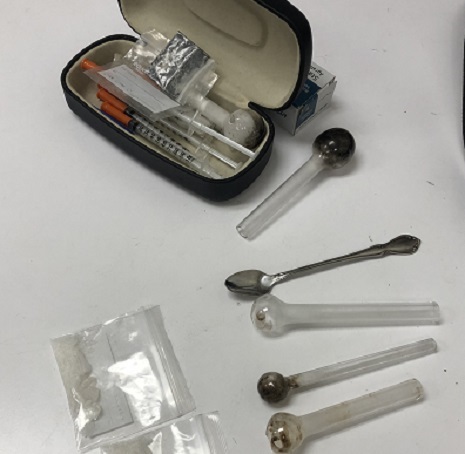 Reckless Driver Stop Leads to Possession of Controlled Substance, Paraphernalia, Suspended License Charges