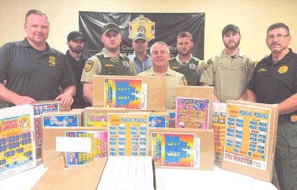 $56,412 in Pull Tab Tickets Seized in Carthage