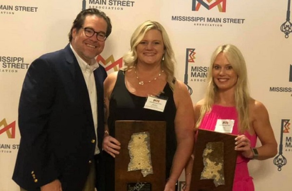 Louisville/Noxapater Main Street Association Receives Mississippi Main Street Awards