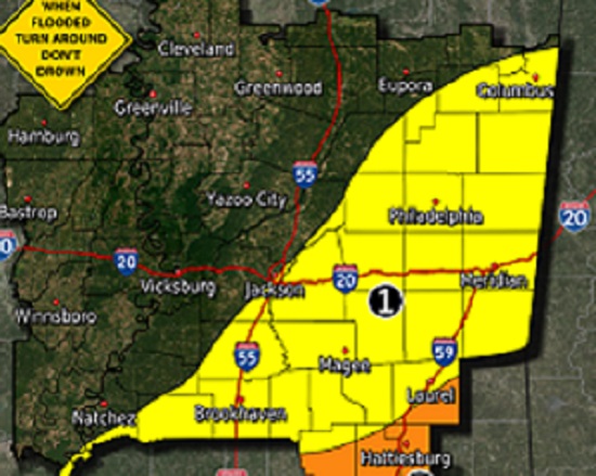 Flash Flooding Possible This Weekend