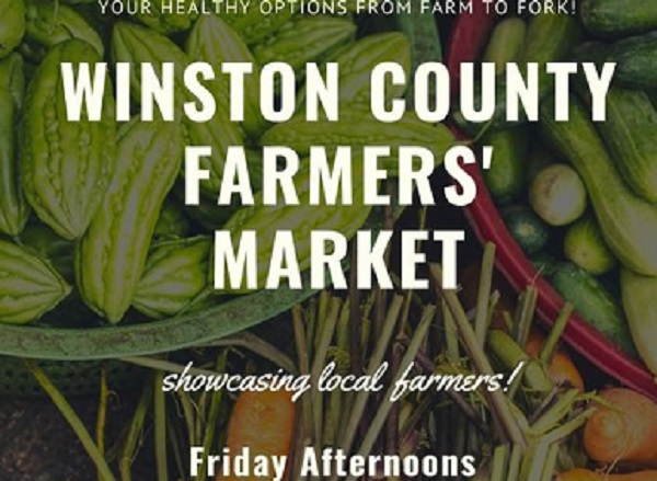 Winston County Farmer’s Market Today