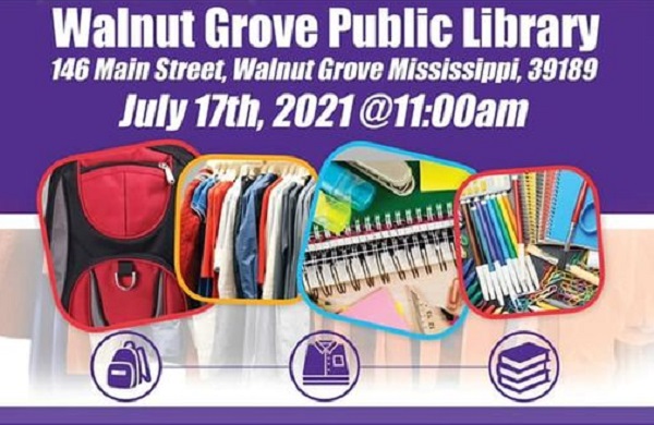 4th Annual Back to School Giveaway Coming to Walnut Grove