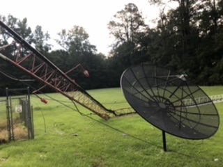 Photos: Boswell Media Tower collapses into radio station