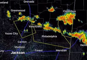 Was It a Tornado In Kosciusko? Maybe Not