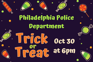 Philadelphia Police Department Trick or Treat