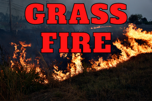 Grass Fire Sets Acres Ablaze