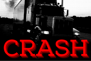 Wreck Between Eighteen Wheeler and Camaro on 16 West