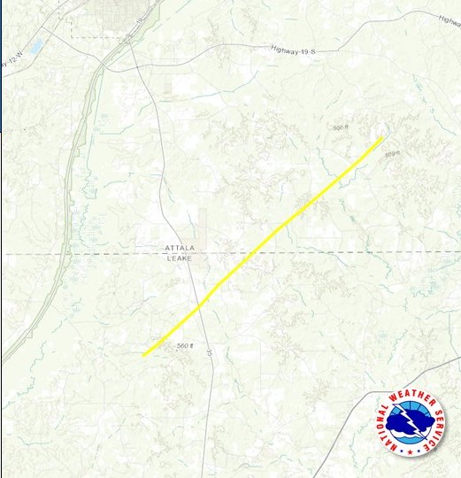 EF-2 Tornado Confirmed In Leake And Attala Counties