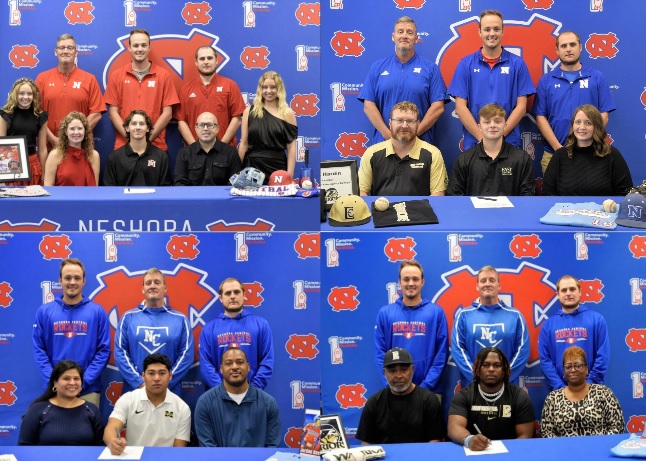 Photo: Four Neshoba Central baseball players sign to play for community colleges