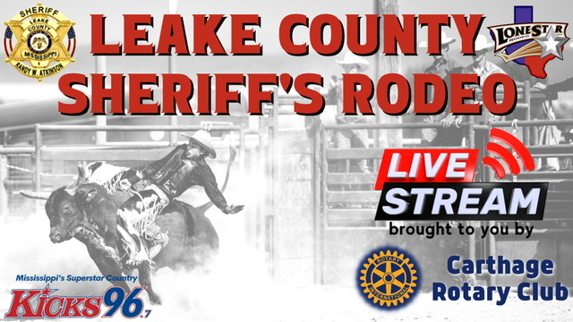 VIDEO STREAM: Leake County Sheriff’s Rodeo