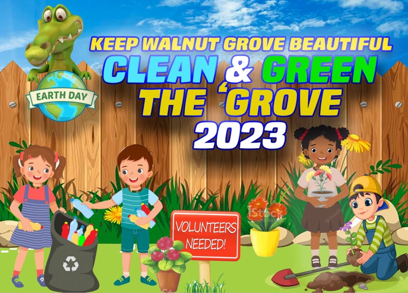 Walnut Grove’s Clean & Green the ‘Grove 2023 Scheduled for this Weekend