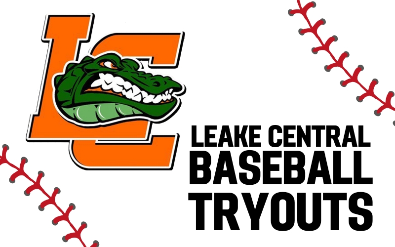 Leake Central Baseball Tryouts