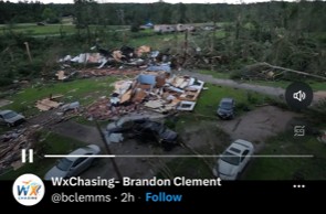 One Killed, Many Injured in Jasper Tornado