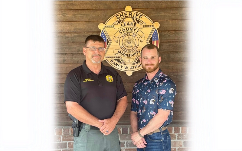 Leake County Investigator, Taylor Parker Becomes First Ever LCSO Chaplain