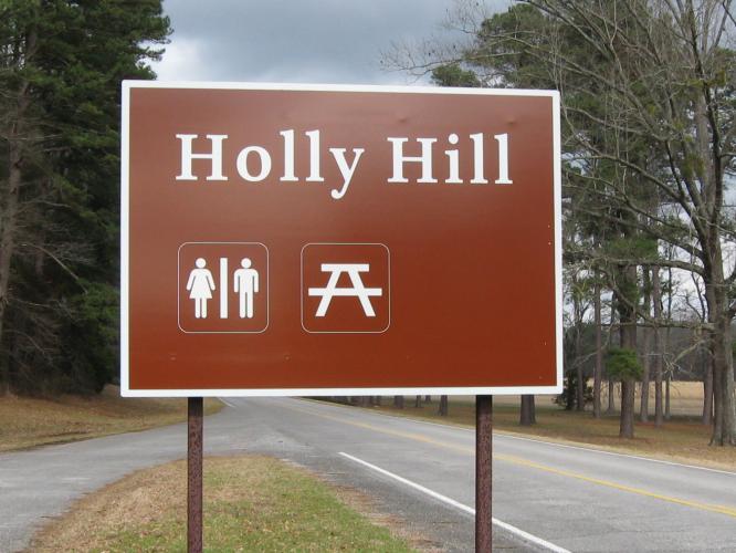 Portion of Natchez Trace rest area near Kosciusko closed