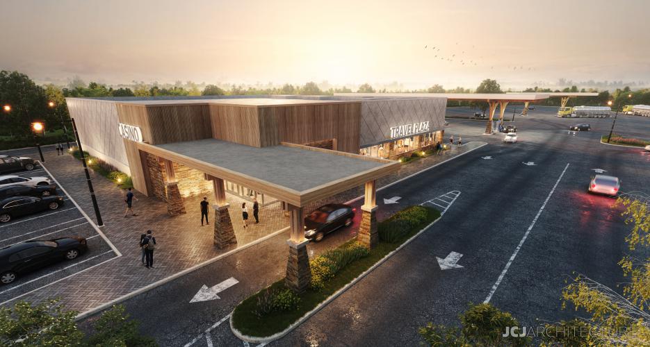 Choctaw Resort Development Enterprise unveils the official name of travel plaza: “Crystal Sky”