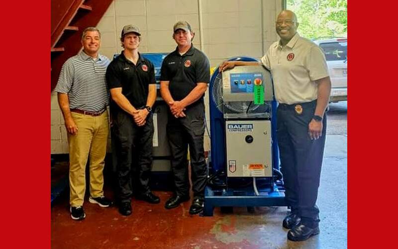 Carthage Fire Department Unveils New Cascade System