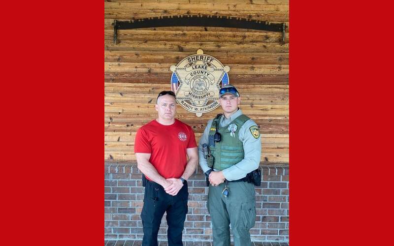 Three Saved from Drowning in Pearl River by Leake Correctional Fireman and Leake Deputy