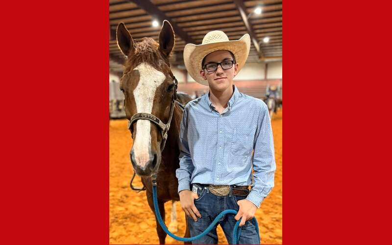 Eli McDonald Receives Rafter P Construction Youth Award