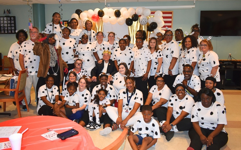 World War II Vet, Roy Fuqua, Celebrates 101st Birthday at Mississippi Veterans Home