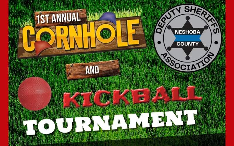 Neshoba County Deputy Sheriff’s Association Opens Registration for Cornhole/Kickball Tournament